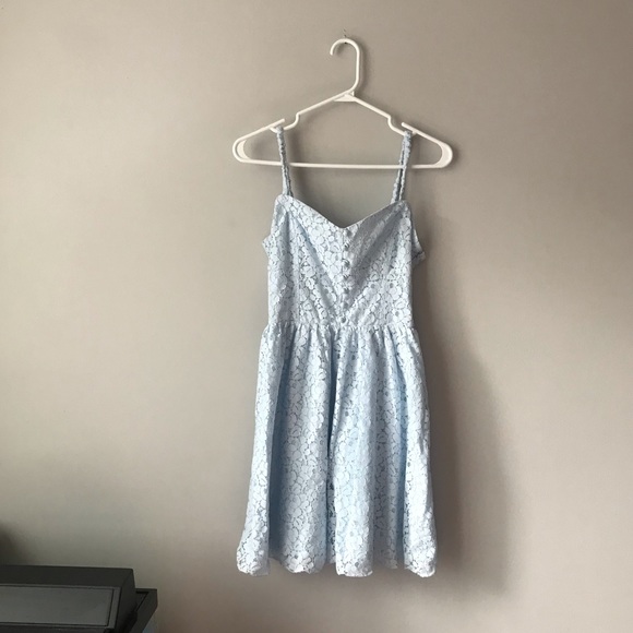Aritzia Dresses & Skirts - Talula light blue lace dress